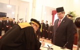 Presiden SBY Lantik Hatta Ali sebagai Ketua MA